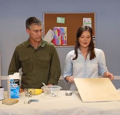 DIY Chalkboard (Or Chalk Wall!) Tutorial Using A Homemade, Affordable, Chalk Paint Recipe Landing Page